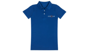Embroidered Women's Polo - Royal Blue